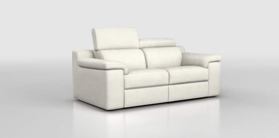 Bertellini - 3 seater sofa with 2 electric recliners